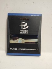 Power balance silicone wristbands XL 22.0cm Clear