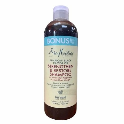 Shea Moisture Jamaican Black Castor Oil Shampoo Sulfate-Free 19.8 fl oz