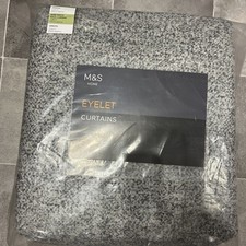 90 x 90 Eyelet Curtains New, Lined Grey