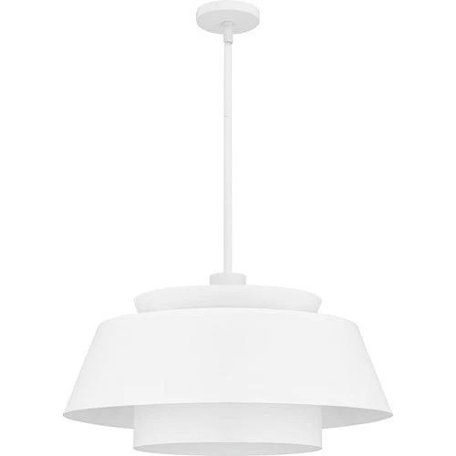 Matte White  Pendant from the Lumi Collection - Picture 2 of 6