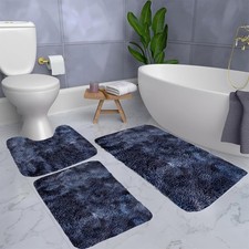3 Piece Bath Rug Contour Rug Set