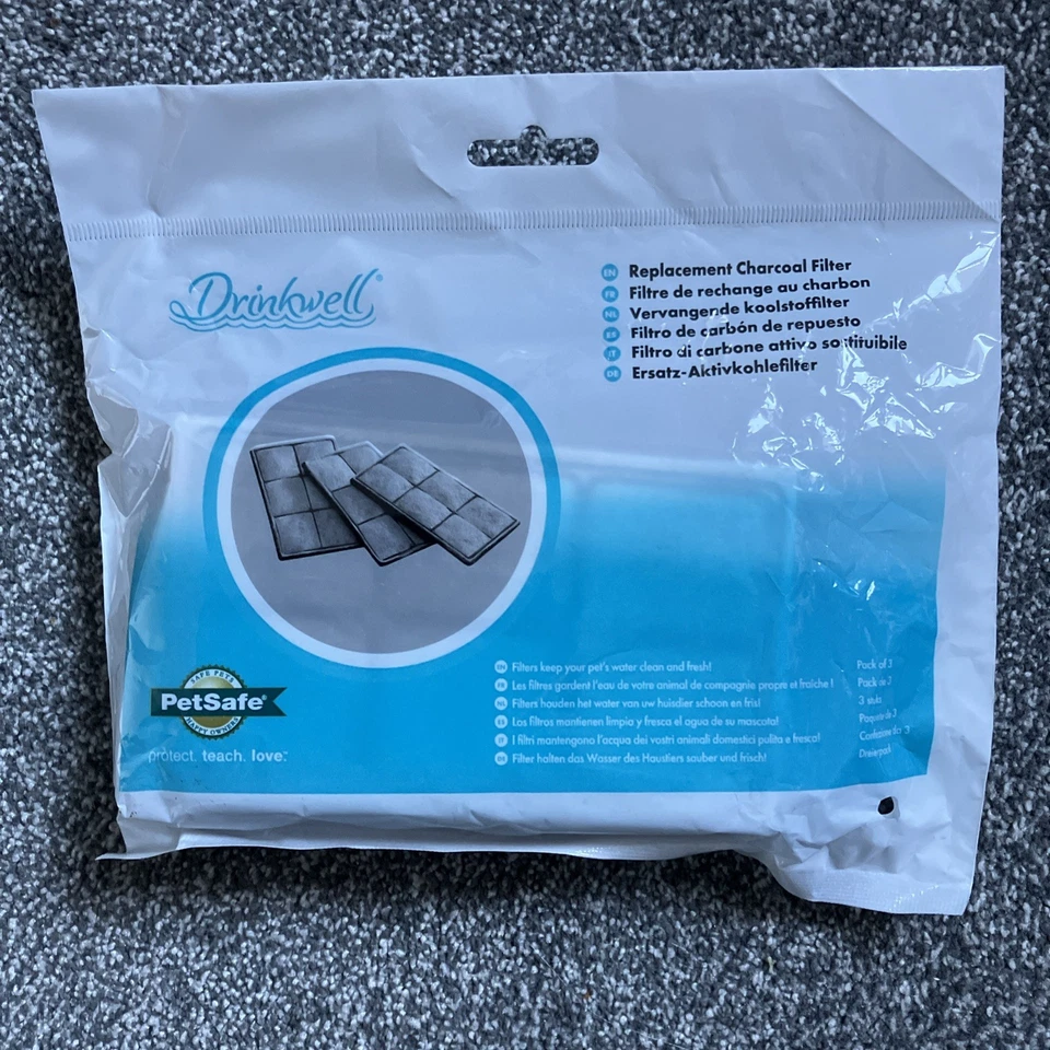 Petsafe Drinkwell Ersatz Aktivkohlefilter (3er Pack) Frischwasser Rf6C-Intl-19