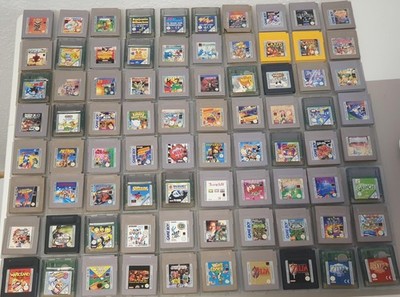 Gameboy Zelda Mario Wario Land Kirby Tetris Mega Man Donkey Kong Bomberman