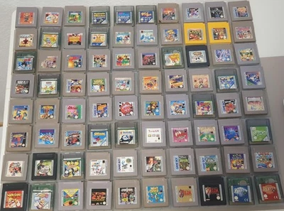 Gameboy Zelda Mario Wario Land Kirby Tetris Mega Man Donkey Kong Bomberman - Bild 1 von 4