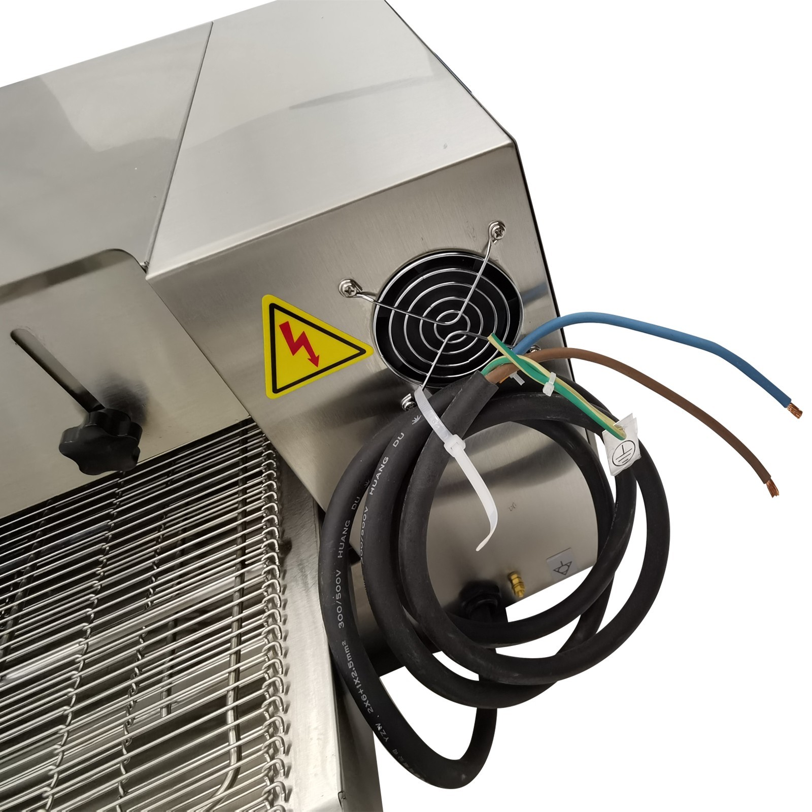 220V Electric Straight Tube Conveyor Pizza Oven Commercial Baking Oven 12"