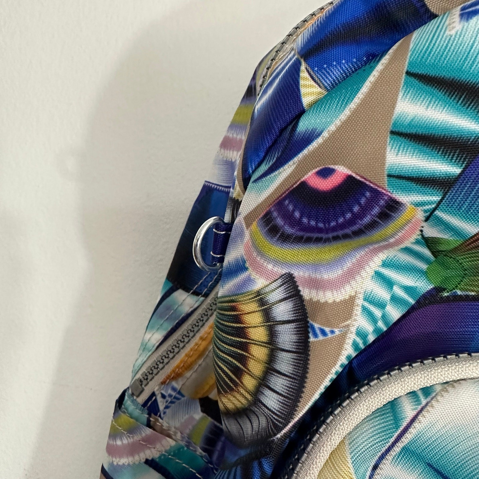 Kipling Large Backpack Ocean Daydream Seashell Pr… - image 5