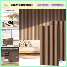 Wood Wall Panels for Interior Decor - 2 Pack, 47.2" x 23.6", Rustic Home Accent
