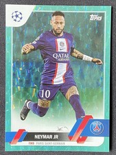 Neymar Jr 2022-23 Topps UCC Aqua Icy /399 #10