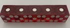 Saratoga Casino Black Hawk, CO Stick of 5 Dice Table Played #008 Paulson Dice — photo 2