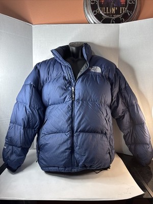 THE NORTH FACE MENS 1996 RETRO NUPTSE 700 DOWN INSULATED JACKET  NAVY XLarge