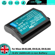 EN-EL18 EN-EL18D EN-EL18A EL18B Battery For Nikon D4S D5 D6 D500 D800 D810 D850