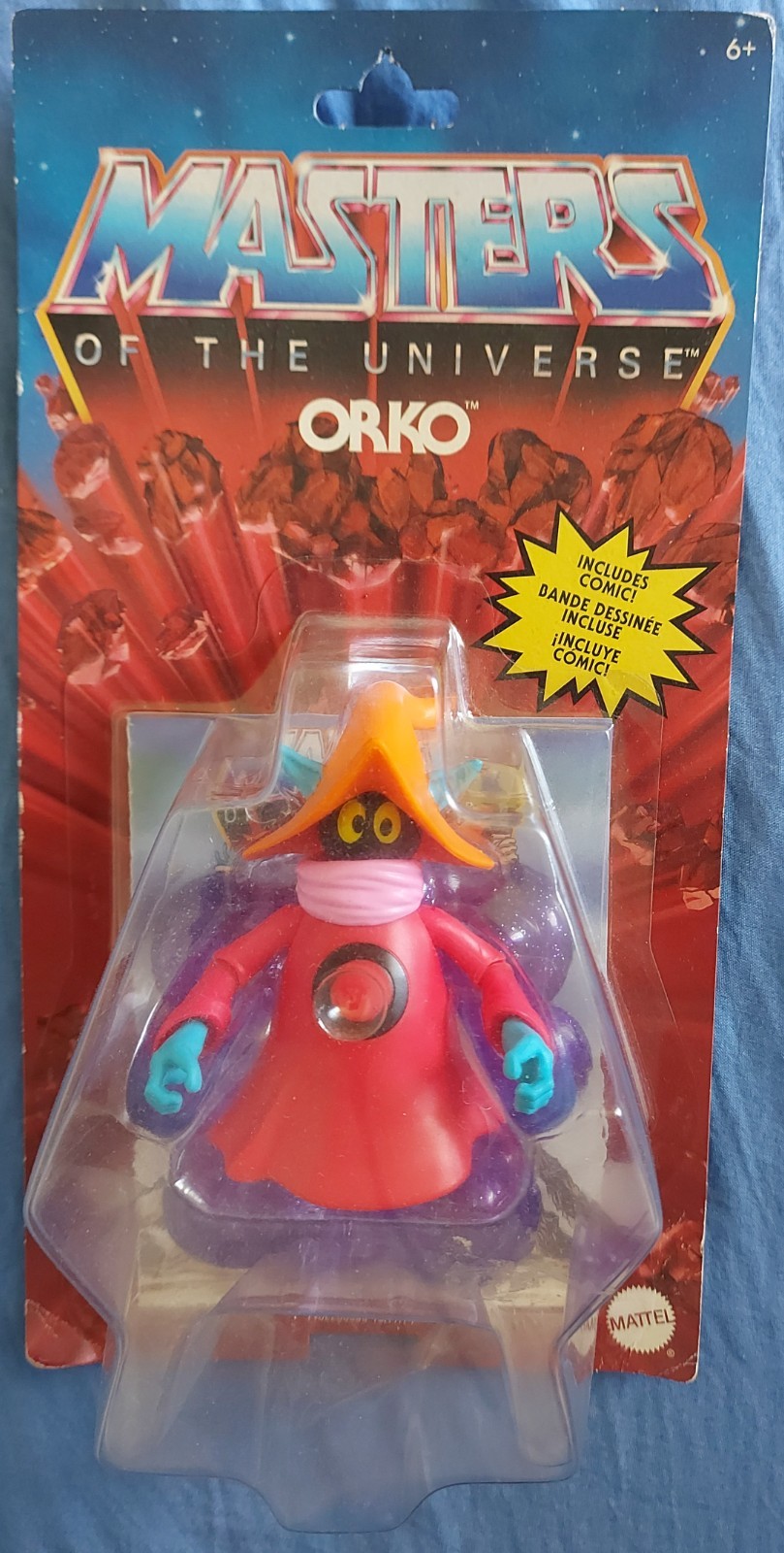 Figurine Orko 2020 Mattel des Maîtres de l'Univers sous blister
