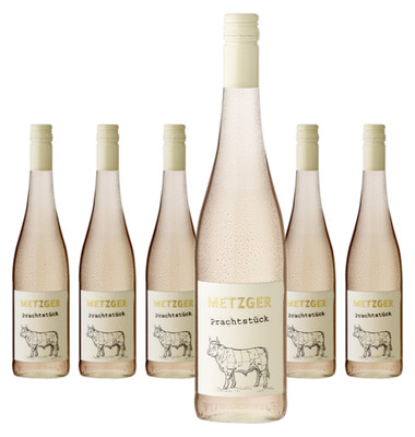 6 x Weingut Metzger Prachtstück Blanc de Noirs trocken   2025