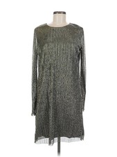 Banana Republic Women Silver Casual Dress 8