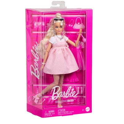 Barbie Deluxe Style Puppe Nr.3 Barbiecore Outfit mit  Accessoires