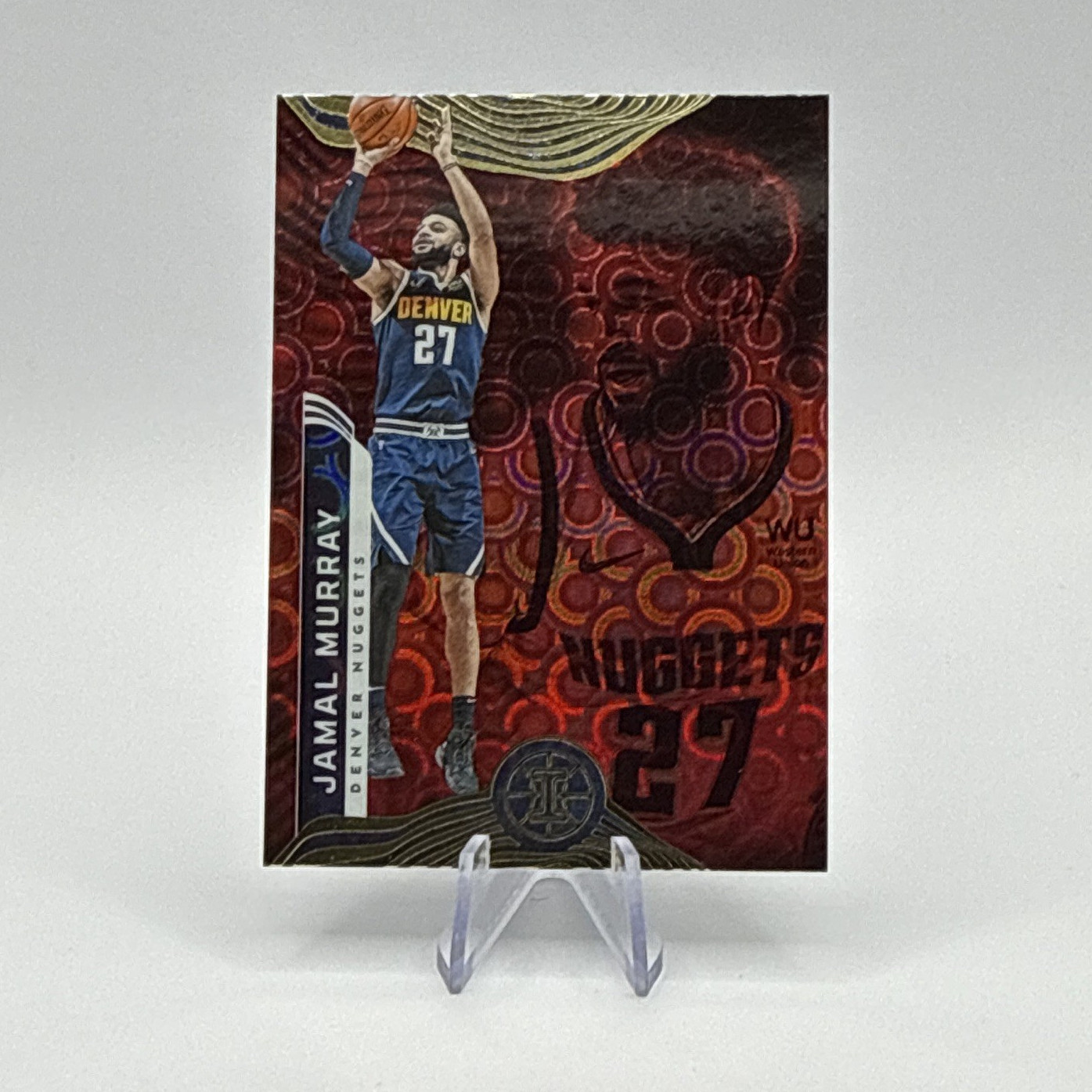 Panini 2021-22 Illusions Jamal Murray Denver Nuggets #22 Red Asia parallel