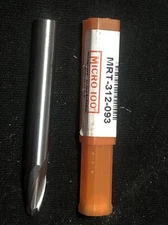 Qty. 1, Micro 100,  MRT-312-093 Solid Carbide Runner Cutter 5/16” Dia. 20° USA!