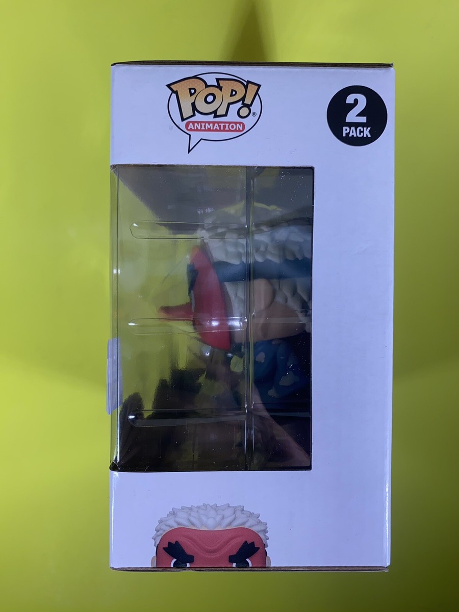 Funko POP! Tanjiro Kamado & Sakonji Urokodaki 2 Pack SDCC