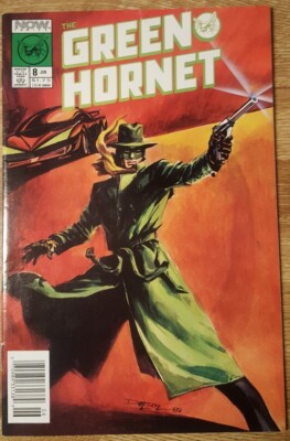 NOW Comics The Green Hornet Issue #8 Volume 1 June 1990 Boarded
