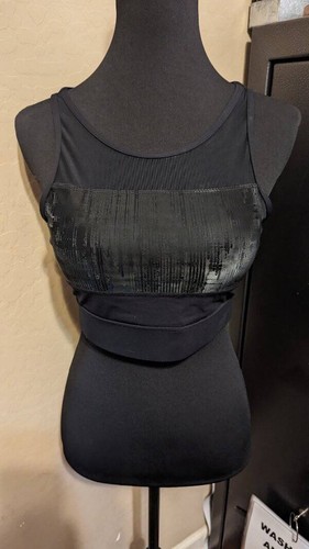 SZ XL Black Mirage Zyia All Star Bra - Picture 2 of 6