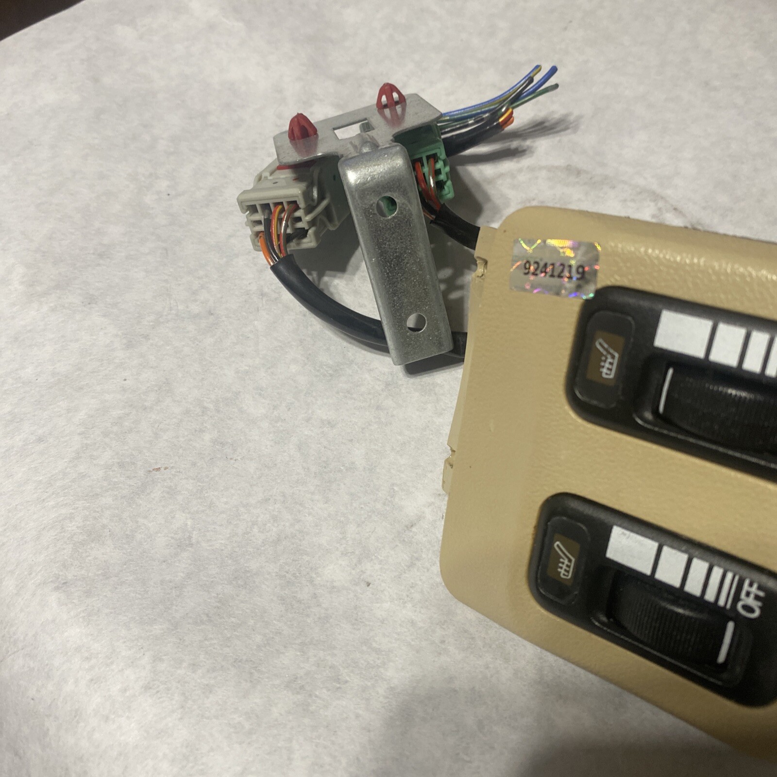 19911995 Acura Legend Heated Seat Control Switch SET PAIR OEM eBay