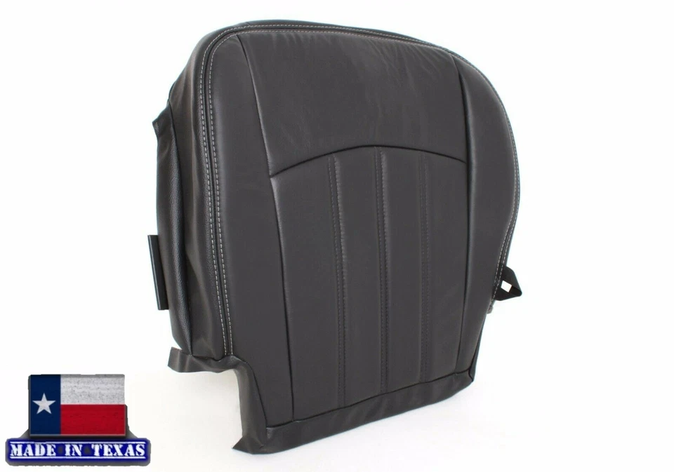 Cubierta de asiento inferior del conductor para Dodge Ram Laramie 2012 gris oscuro cuero Syn Foto 4 de 4