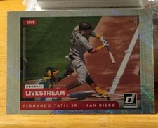 2021 Donruss Livestream Rapture #4 Fernando Tatis Jr. San Diego Padres