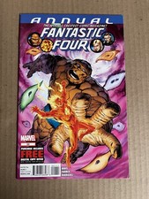 FANTASTIC FOUR ANNUAL #33 FIRST PRINT MARVEL COMICS (2012) THING HIMAN TORCH