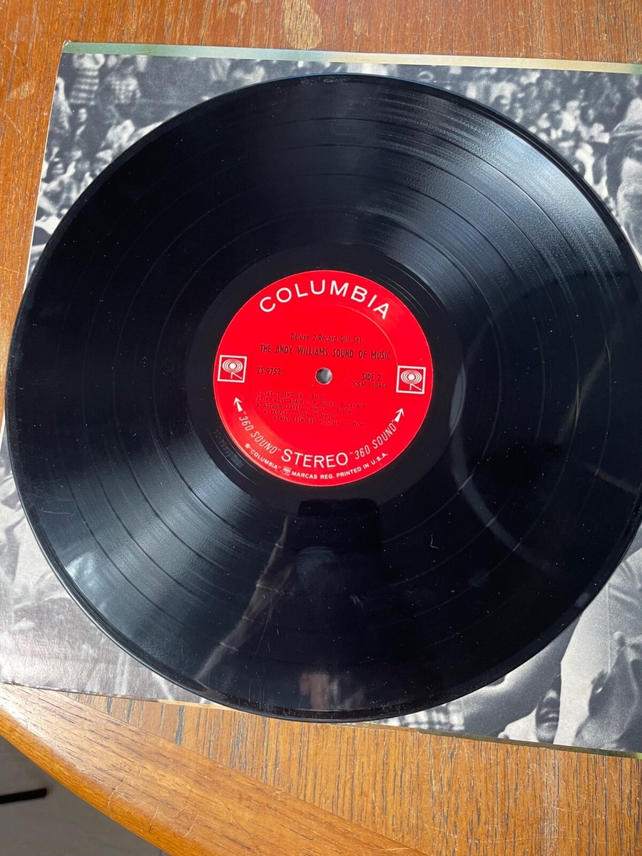 The Andy Williams Sound of Music 2-Record Set~Vinyl Lps~Columbia