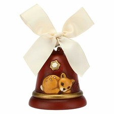  THUN Addobbo Natalizio Campanella ROSSA Limited Edition 2019 cerbiatto