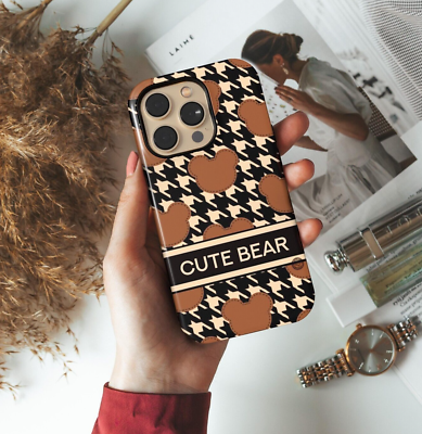 Cute Bear Luxury Brand Inspired Tough iPhone Case for All iPhone Models | eBay Cute Bear Luxury Brand Inspired Tough iPhone Case for All iPhone Models | eBay