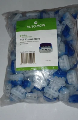AUTO-MOW AUTOMOWER 314 CABLE CONNECTORS 54691298 (BAG OF 100) ROBOT INSTALLATION