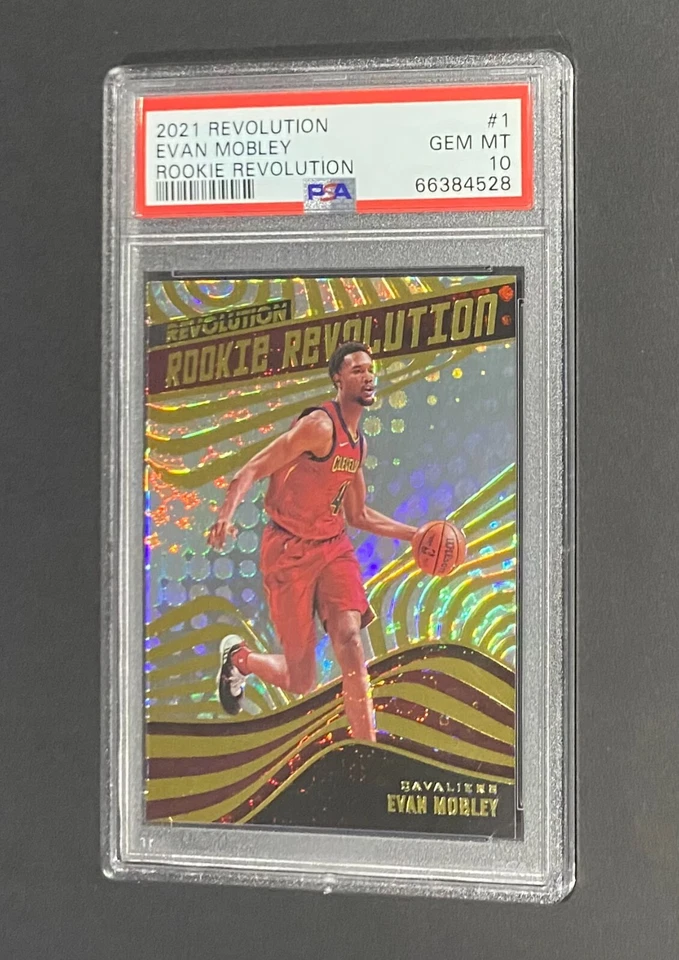 2021 REVOLUTION EVAN MOBLEY ROOKIE REVOLUTION CAVALIERS #1 RC - PSA 10 POP 7 🔥 - Image 2 of 4