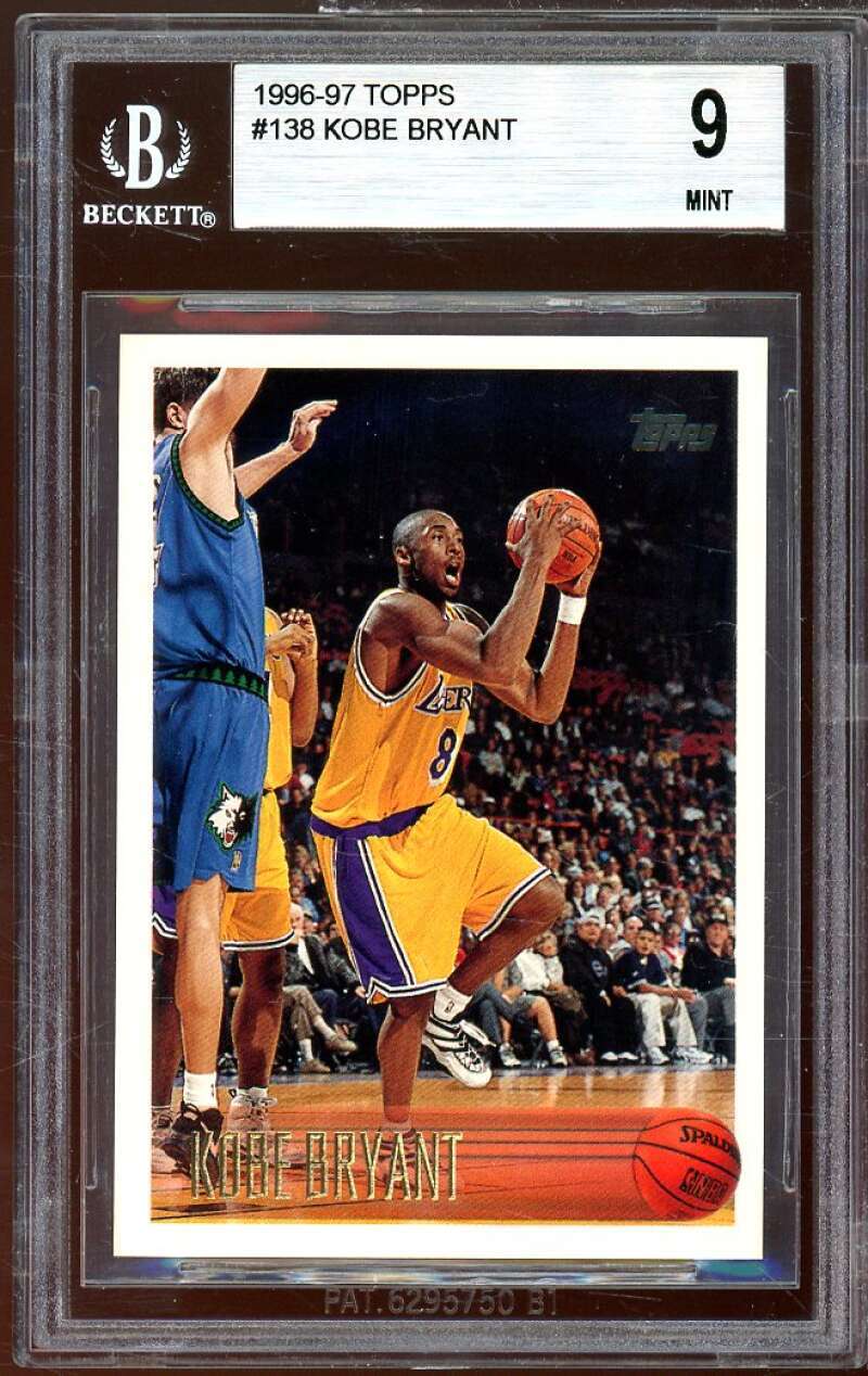 Kobe Bryant 1996 Topps #138 Base Price Guide - Sports Card Investor