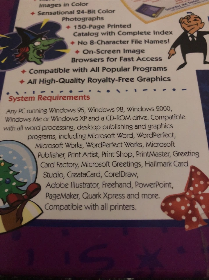 Art Explosion 15,000 Clip Art Images Seasons Events Holidays Windows 95 98 NOS - Image 3 of 3