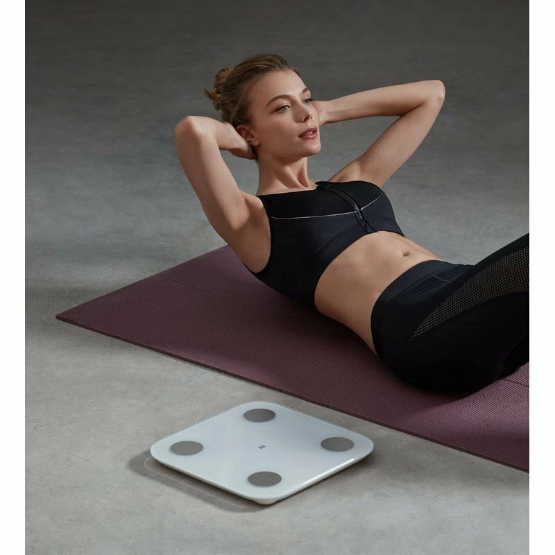 Báscula de baño Xiaomi Mi Body Composition Scale 2 blanca Usada *Sin emb.orig.* - Imagen 4 de 4