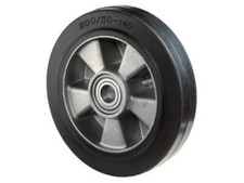 BS ROLLEN B80.180 Lenkrad  Elastik-Vollgummi Naben-L. 60 mm Rad-B. 50 mm Rad-Ø 1