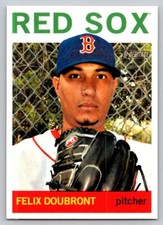 2013 Topps Heritage #182 Felix Doubront Boston Red Sox