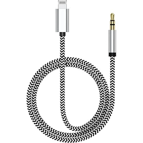 Apple MFi Certified] AUX Cord for iPhone 13, Lightning to 3.5 mm Headphone  Jack