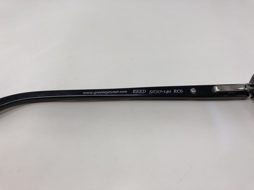 David Green Eyeglasses Frame Reed RC6 51-17-140 Brown/Black Plastic Adult LP41 - Picture 7 of 12
