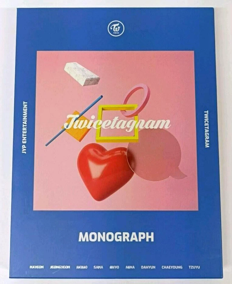 TWICE Twicetagram Monograph Official Photobook Photo book / No Photocard Set