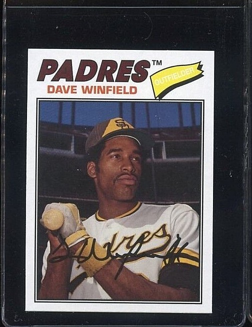 2018 TOPPS ARCHIVES #180 DAVE WINFIELD HOF SAN DIEGO PADRES 