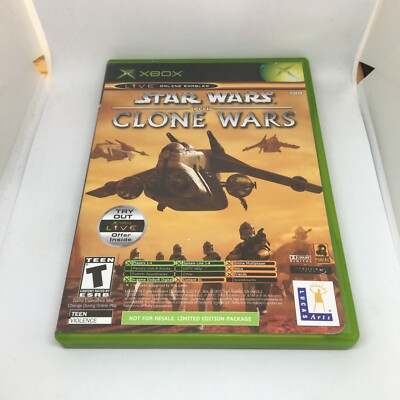 Star Wars: The Clone Wars Tetris Worlds (Microsoft Xbox, 2003) Complete NTSC-U/C
