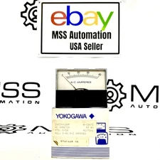 Yokogawa 260240LSNP Panel Meter M-15472 AC Ammeter 97 40 0-5A 40/70Hz 3” 2.5” US