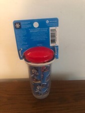 Playtex Sipsters sippy cup  Thomas  friends 9oz spill proof spout red New