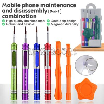 Repair Opening Pry Tools Screwdriver Kit Set For Phone iPhone X XR XS 8 7 6 5 4