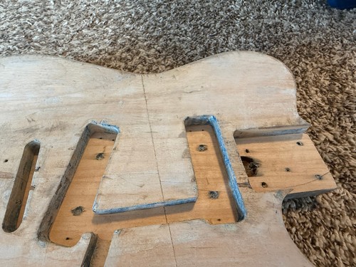 1980's G&L ASAT 3 bolt body Rough Project Made in Fullerton - Picture 6 of 16