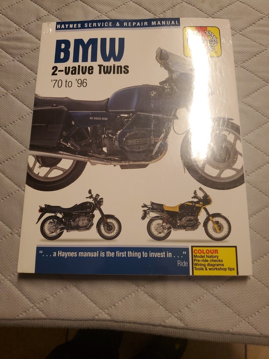 1970-1996 HAYNES BMW 2-VALVE TWINS SERVICE REPAIR MANUAL