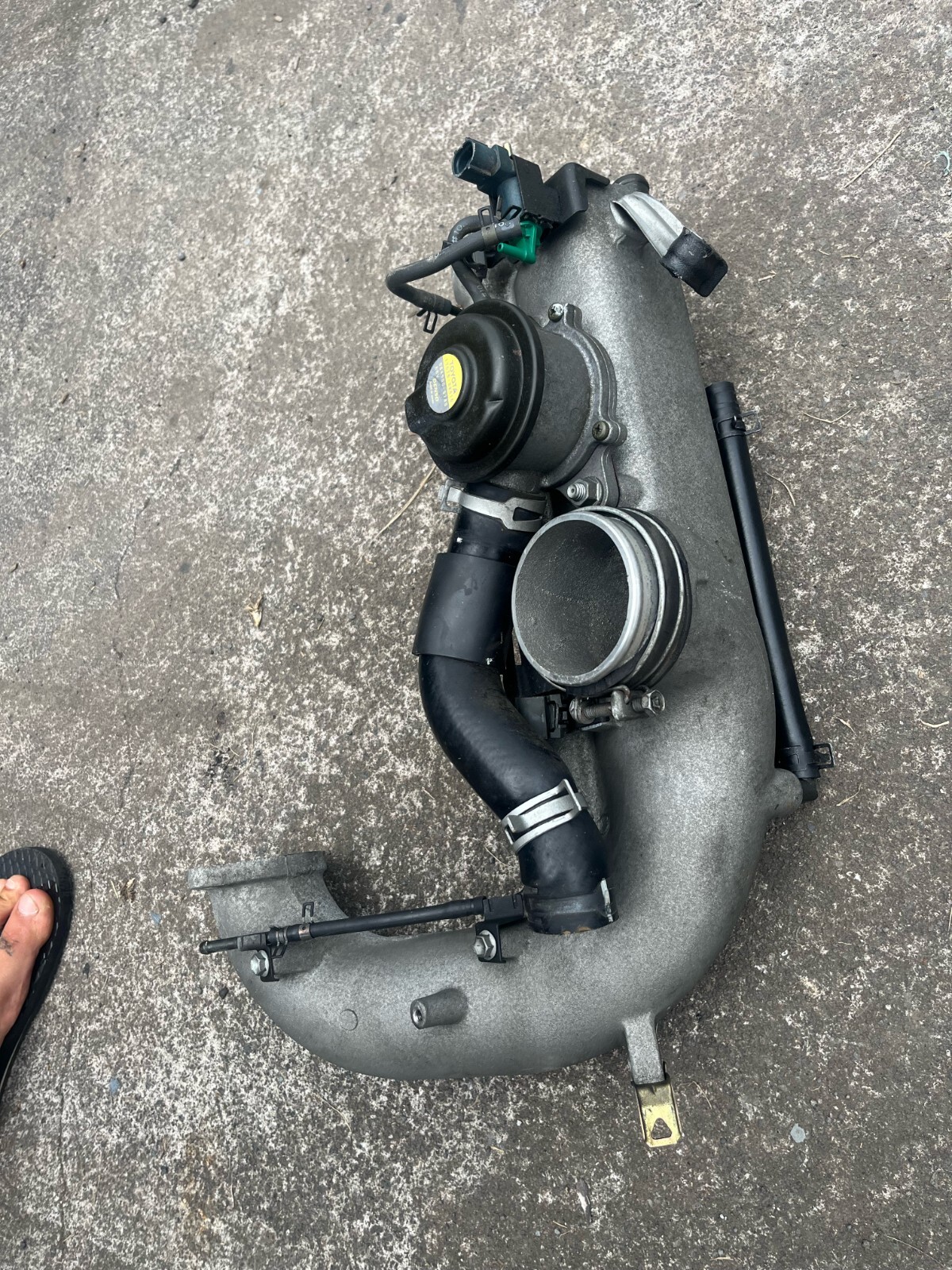 1jz-gte Turbo Air tube / J pipe for JZX110 or JZS171, Toyota OEM