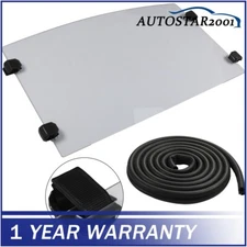 Folding Flip Down Full Front Windshield Fit Polaris Ranger 1000 XP Crew 17-2025 